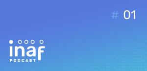Logotipo do Podacast do Inaf